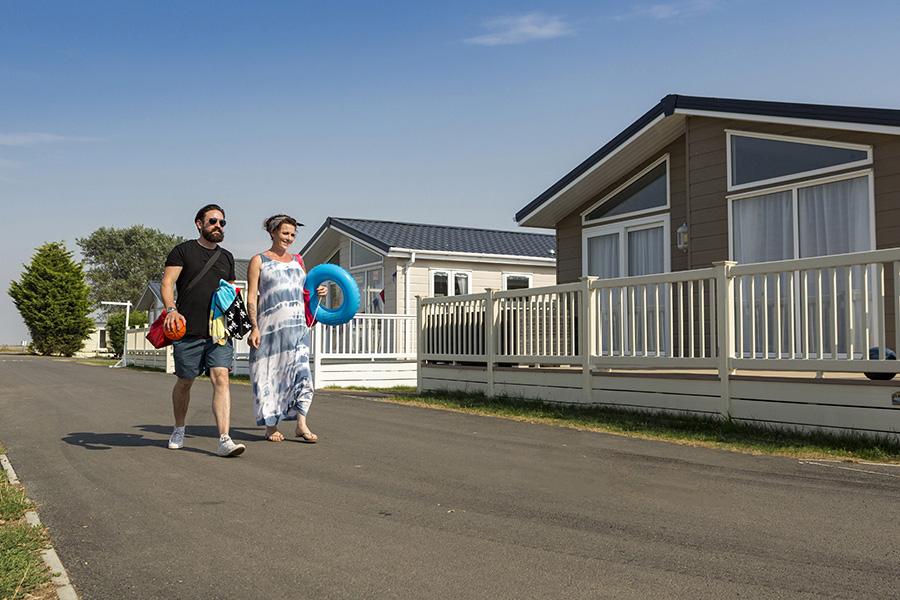 luxury lodge holidays in Essex at Steeple Bay Holiday Park