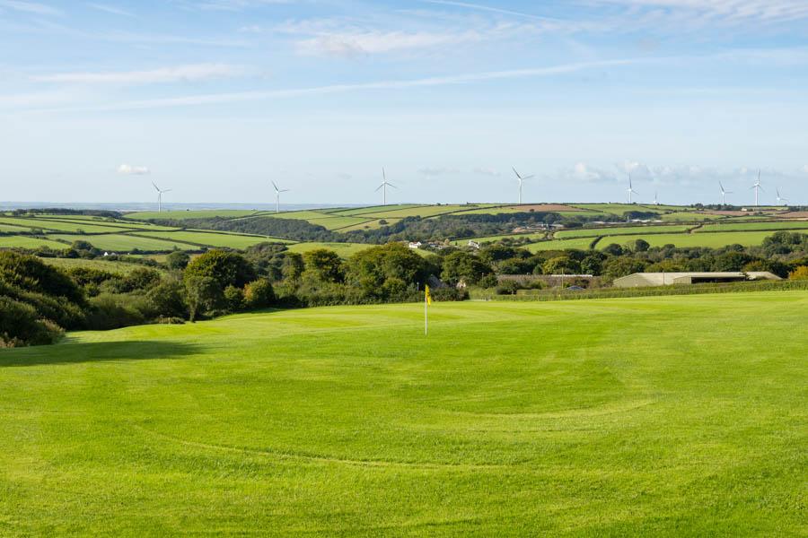 the pitch and put course at Stowford Meadows Holiday Park