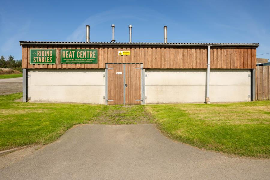 the horse riding stables at Stowford Meadows Holiday Park