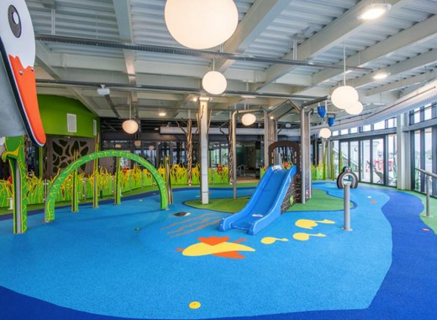 kids soft play area at Tattershall Lakes Country Park