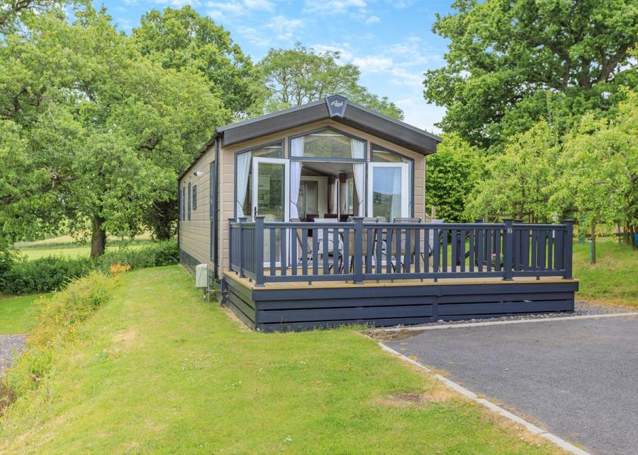 static caravan park near Axminster in Devon at Andrewshayes Holiday Park