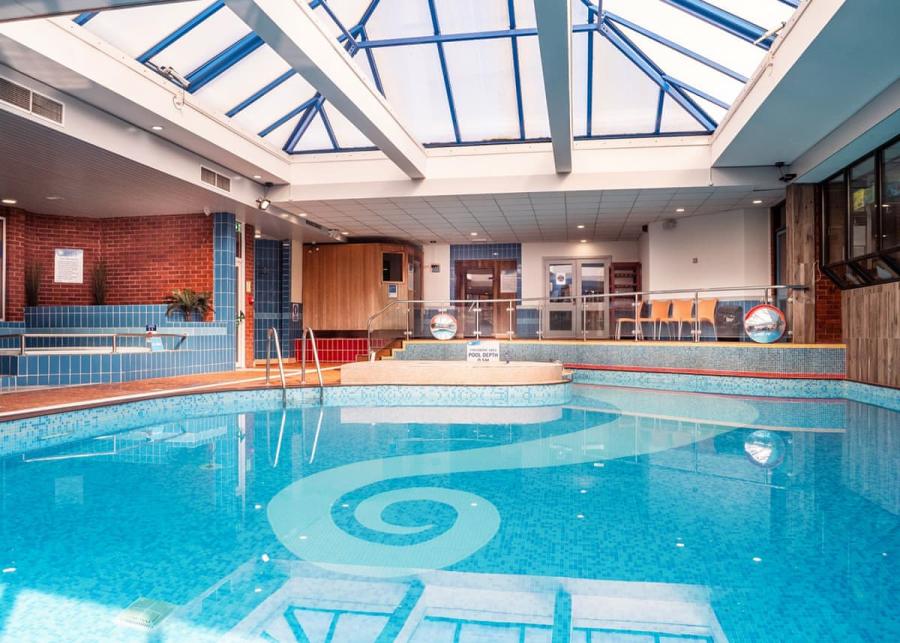 the indoor swimming pool at Beverley Park