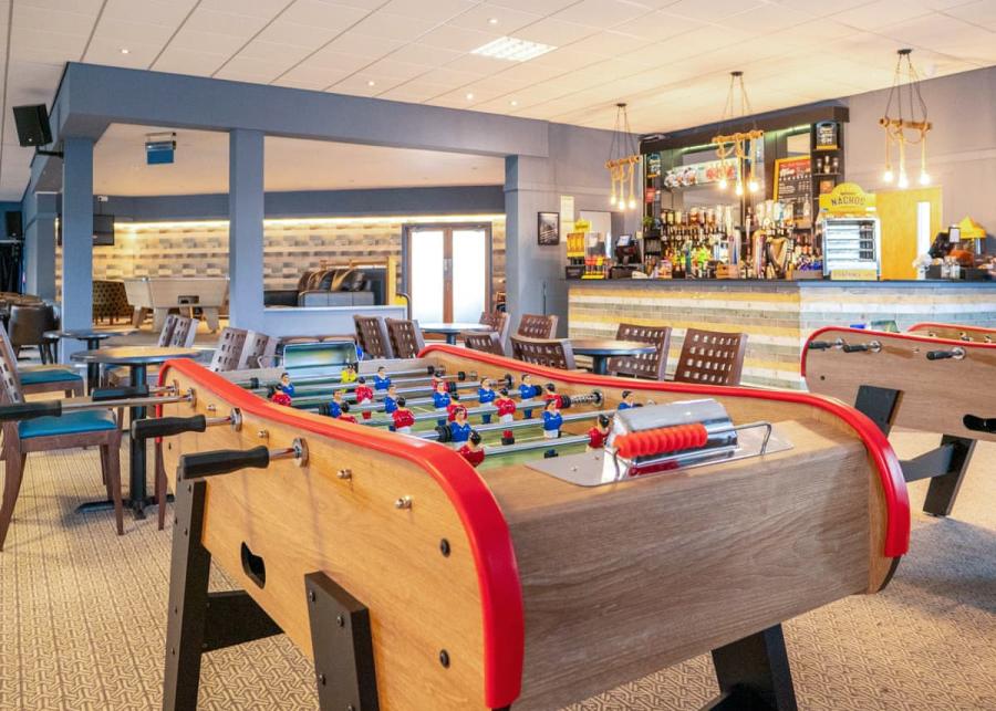 table football at Beverley Park