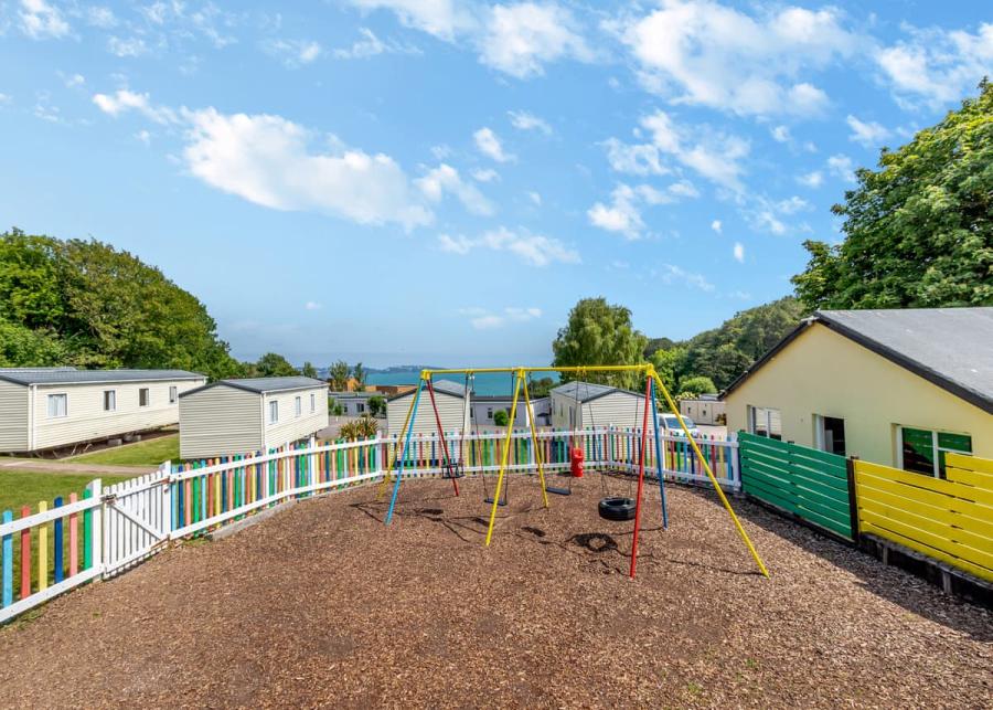 kids playground at Brixham Holiday Park