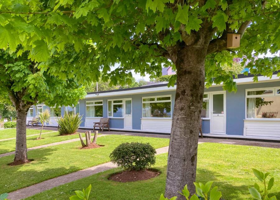 chalets at Brixham Holiday Park