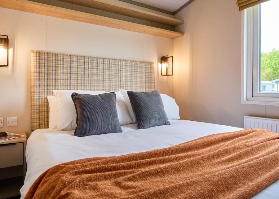 double room at cornish meadows holiday park