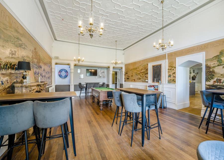 bar and social space at crowhurst holiday park