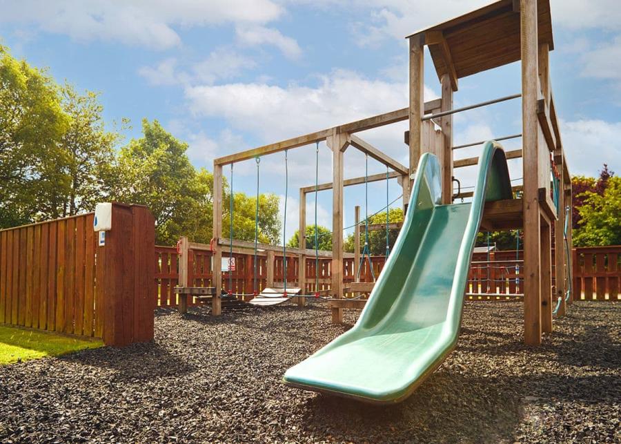 kids playground at Dartmoor View Holiday Park