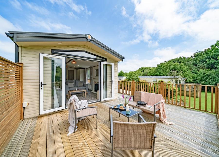 luxury caravans on Dartmoor at Dartmoor View Holiday Park