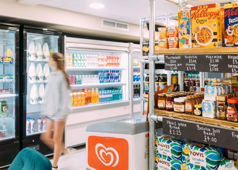 the shop at Devon Hills Holiday Park