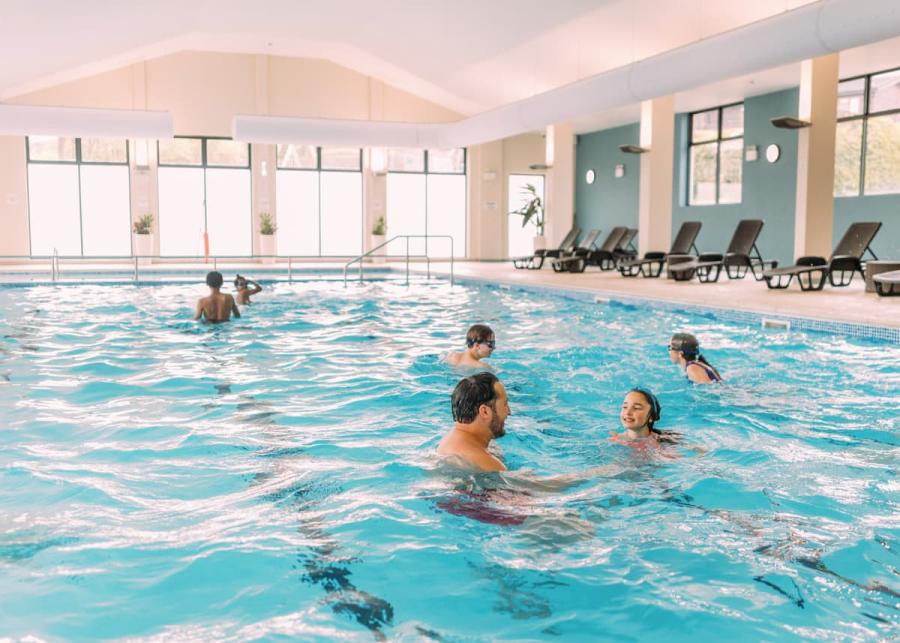 Devon Hills Holiday Park fun family holidays in the pool