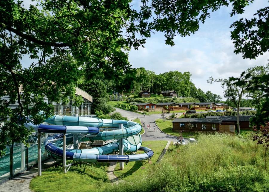 looking around the park at Finlake Resort & Spa