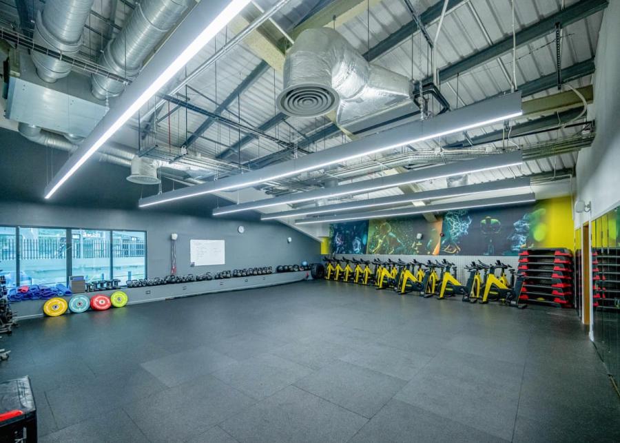 the exercise room at Finlake Resort & Spa