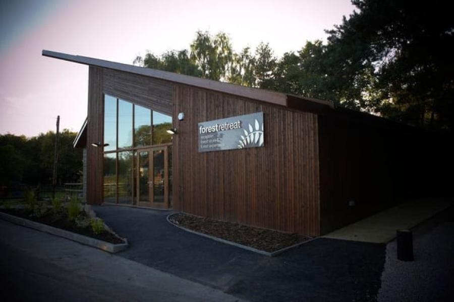 reception are at Forest of Dean lodge park