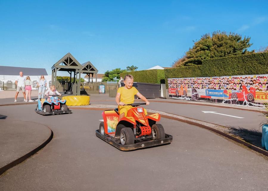kids go karts at Golden Coast Holiday Park