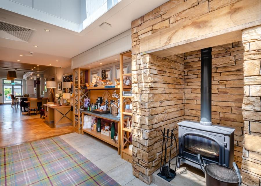 the shop at Hawkchurch Resort and Spa