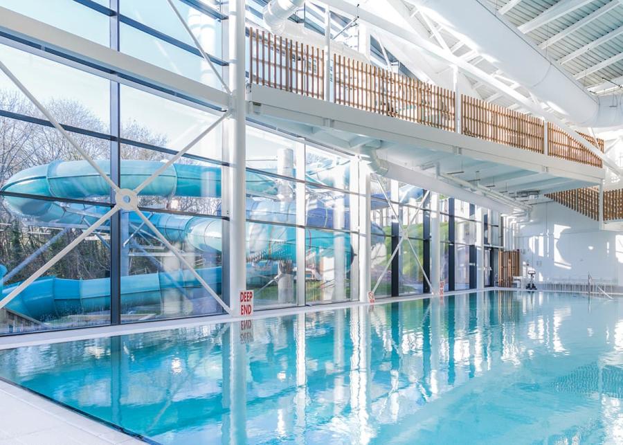 indoor swimming pool at sister park