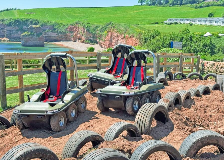 kids quads at Ladram Bay Holiday Park