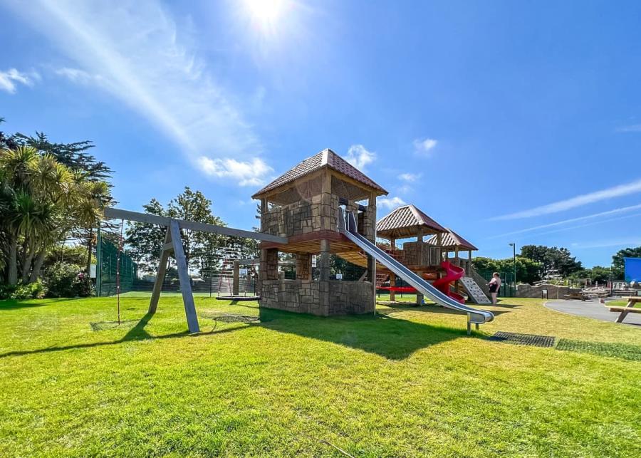 adventure play ground at monkey tree holiday park 
