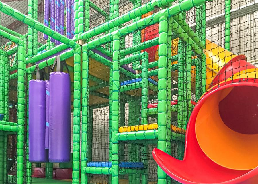 soft play area at monkey tree holiday park 