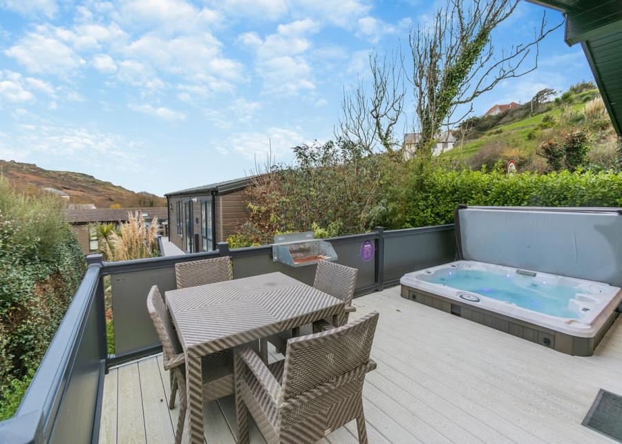 private hot tub cornwall