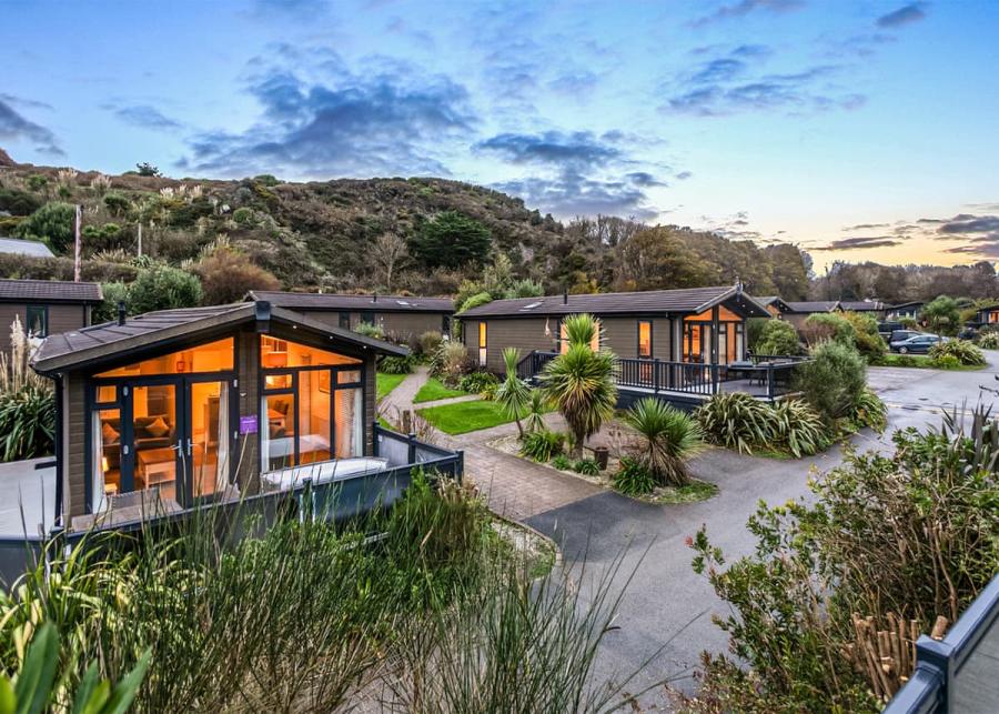 luxury lodge holidays at mullion cove coastal retreat cornwall