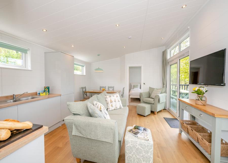 luxury chalets at Newlands Holiday Park