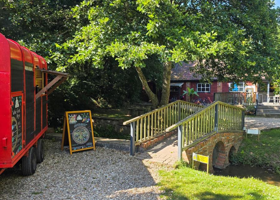 food van at Otter Falls