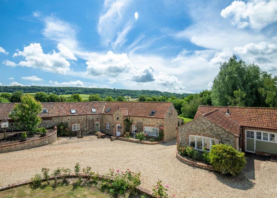 the cottages at Otter Falls in Honiton, Devon