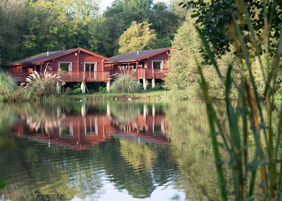 luxury lodges for fishing holidays in devon