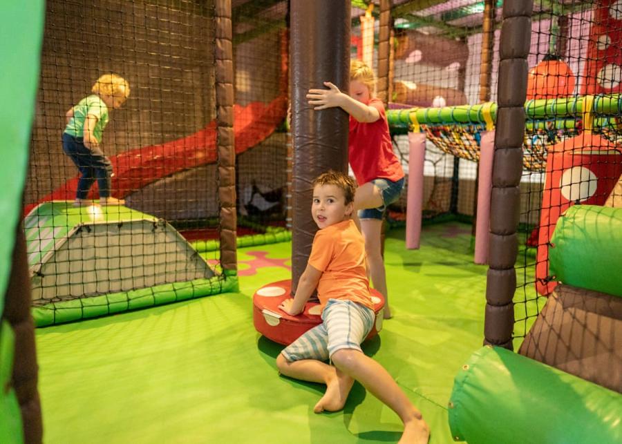 indoor soft play area at Primley Meadow Holiday Park