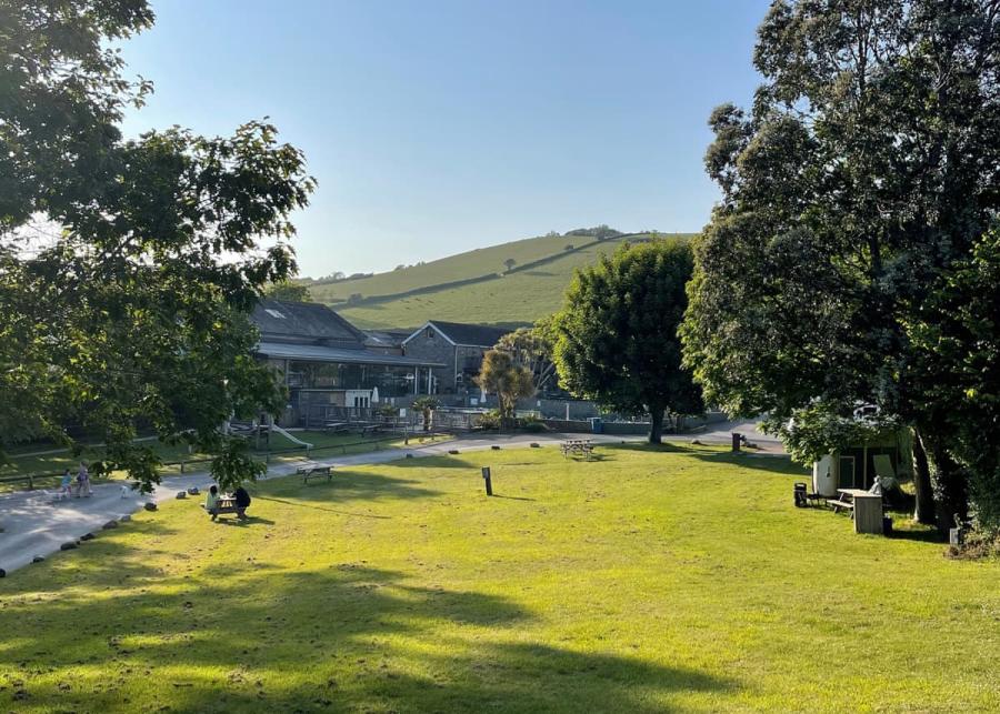 wide open spaqces at Primley Meadow Holiday Park