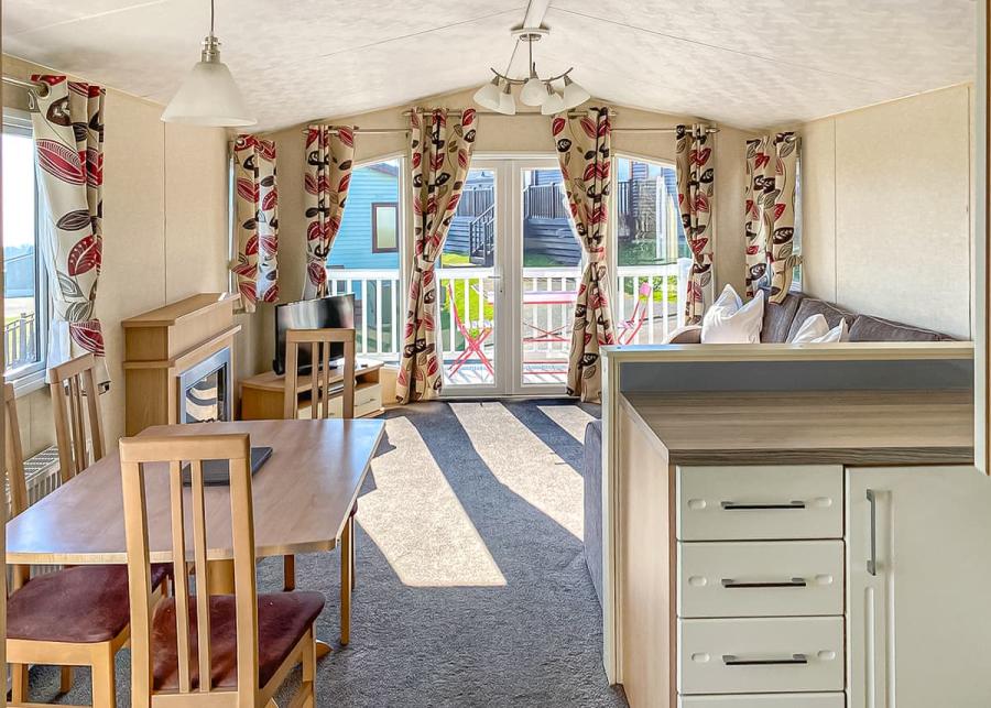 open plan living holiday lodge shear barn holiday park 