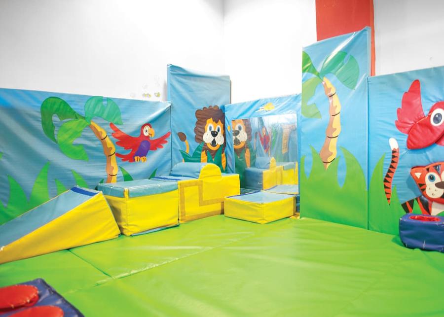 indoor soft play area at shear barn holiday park 