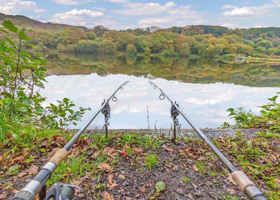 fishing at shear barn holiday park in hastings in sussex