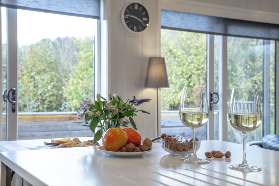 modern kitchen, luxury lodge