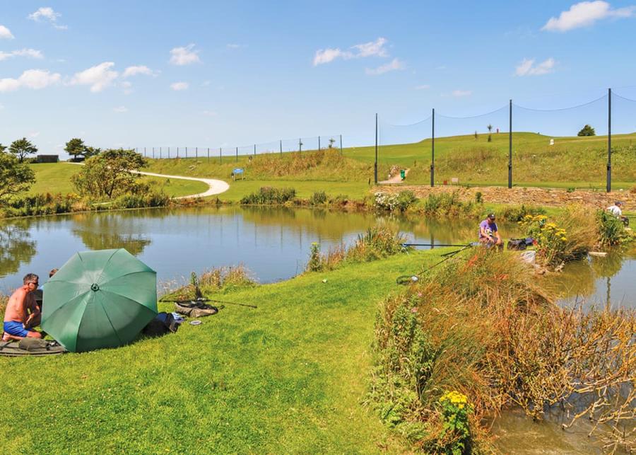 fishing at trevornick holiday park near newquay cornwall