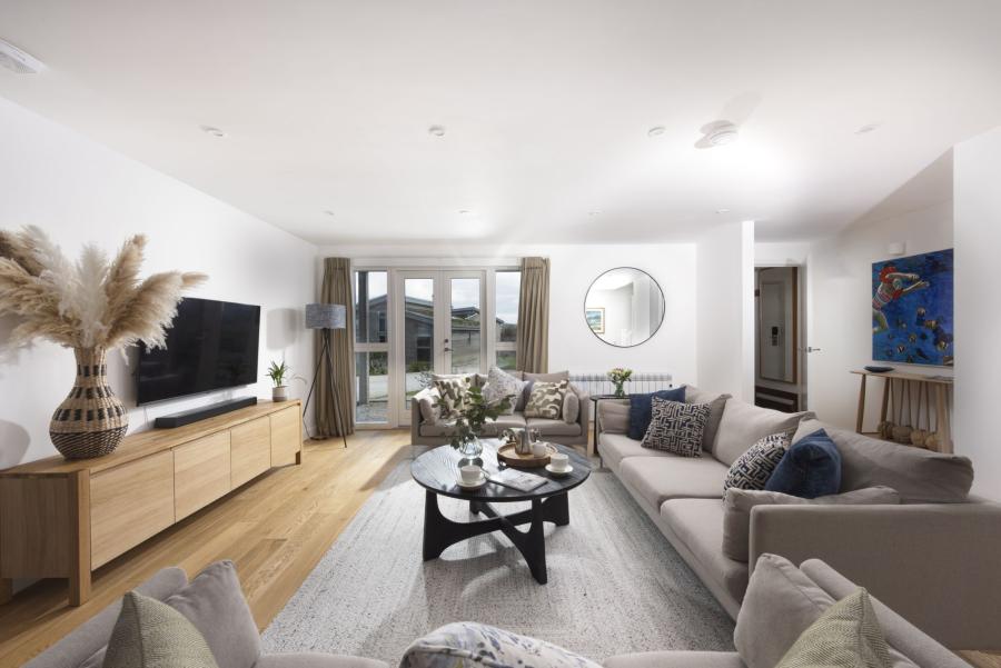 open plan living space at una st ives