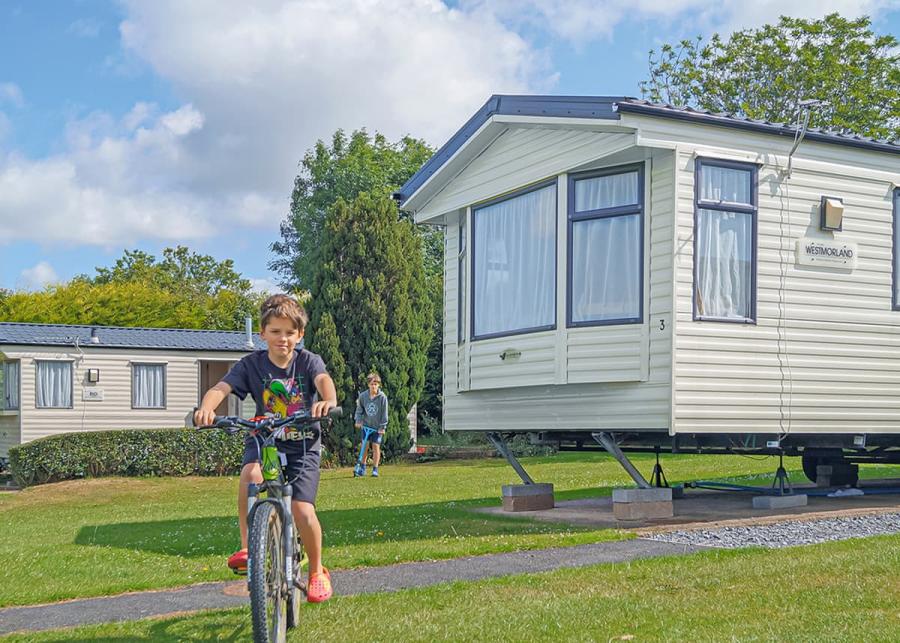 static caravans at Webbers Country Park