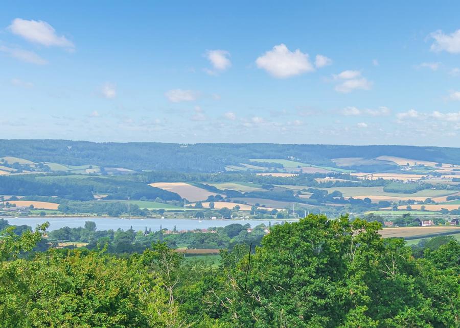the view from Webbers Country Park near Exeter