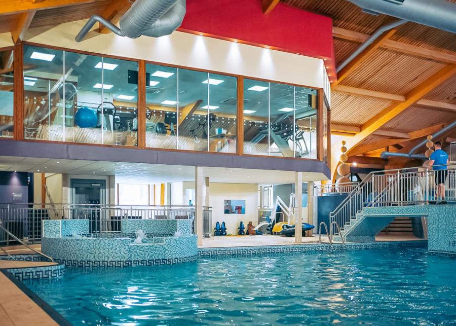 indoor swimming pool at bowleaze holiday park and spa in dorset