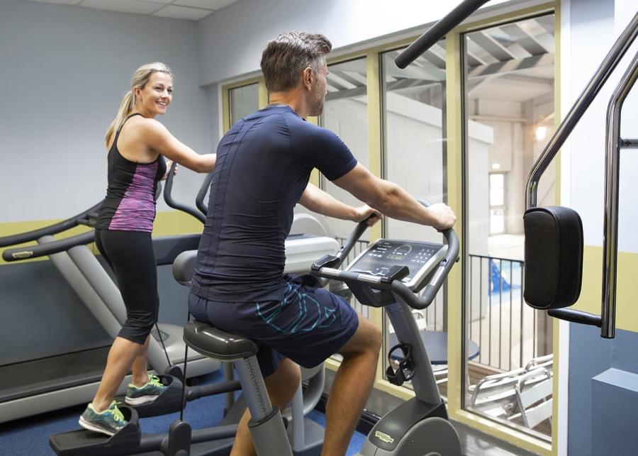 gym at chesil beach holiday park