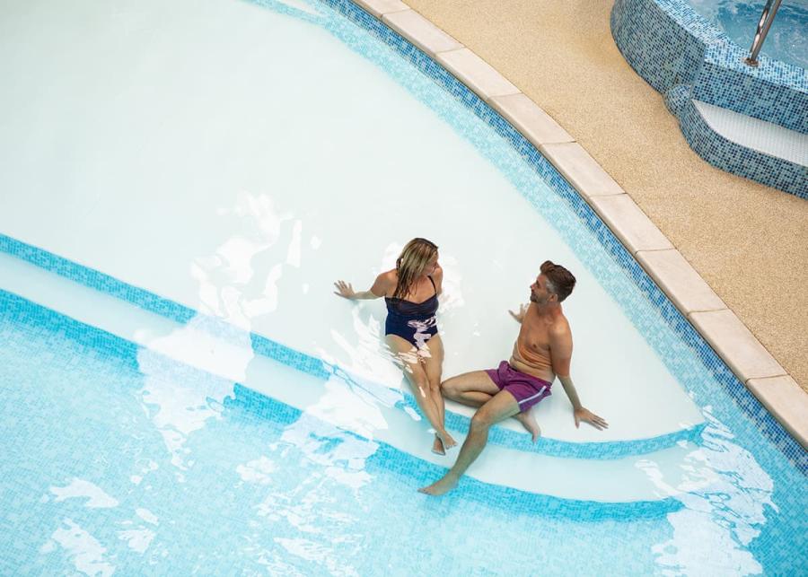 indoor swimming pool at chesil beach holiday park weymouth
