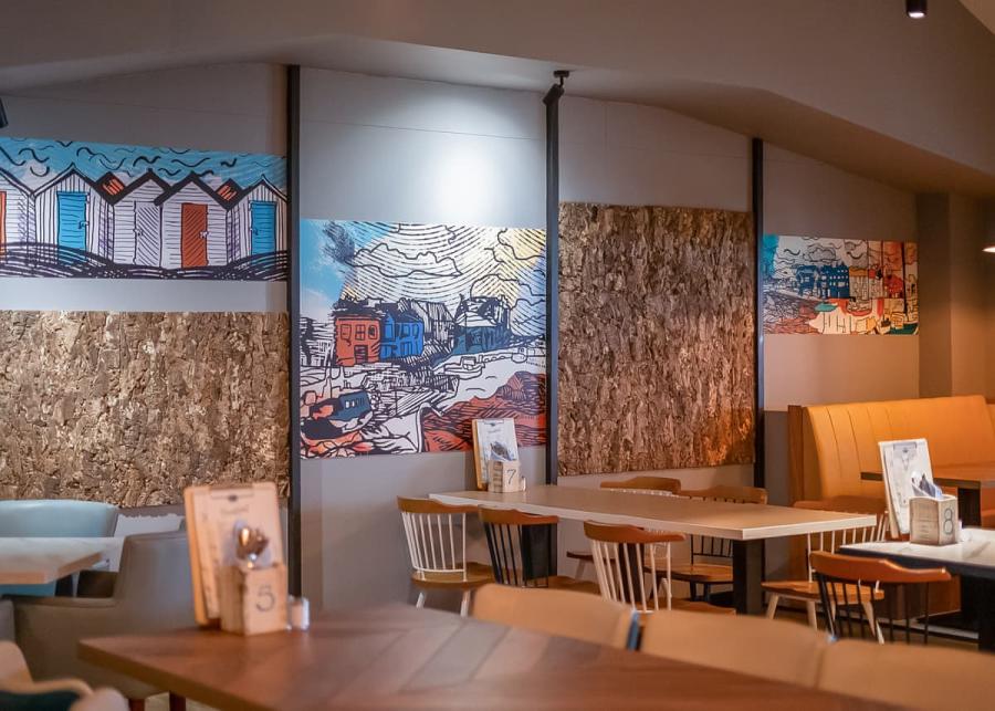 restaurant at chesil beach holiday park