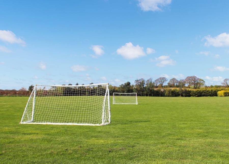 fottball at cheverton copse holiday park