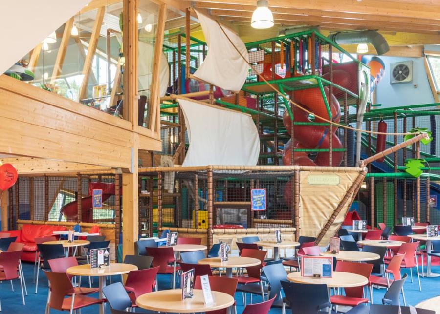 indoor soft play at darwins forest lodge park 