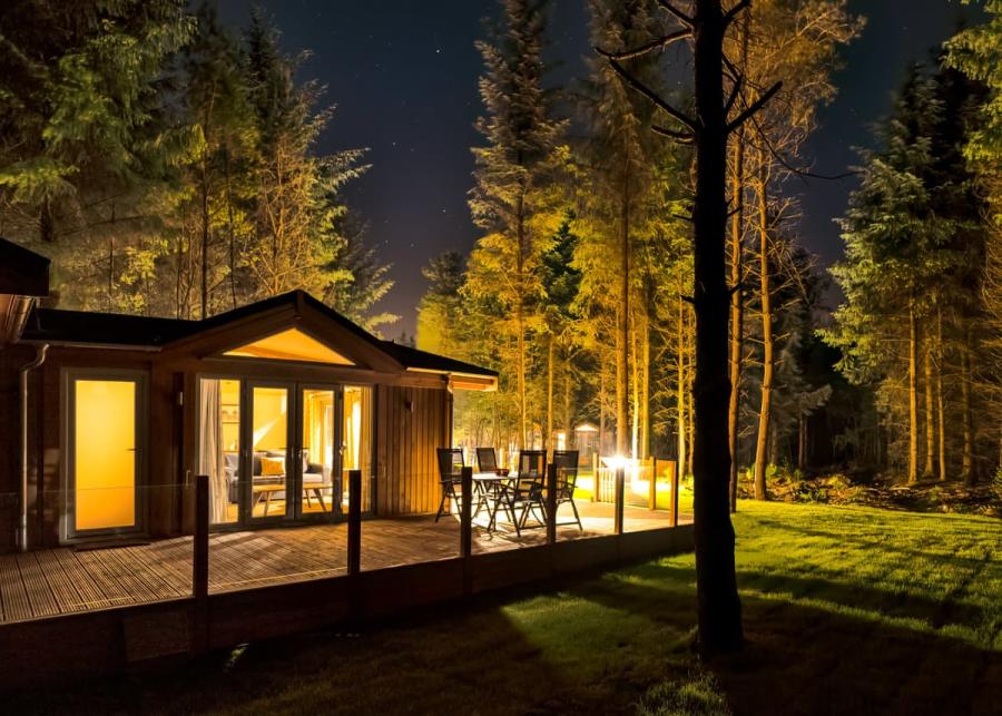 darwins forest lodge park in derbyshire near matlock