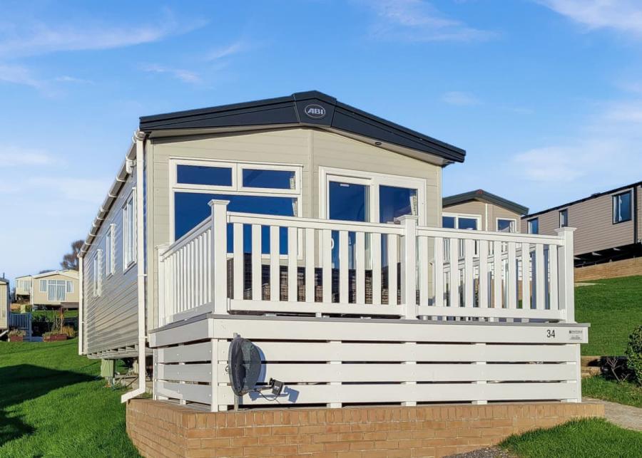luxury caravans at gorselands caravan park 