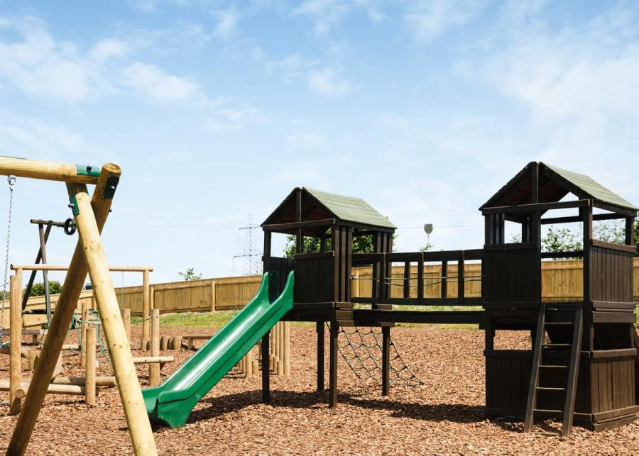 playground at green hill farm holiday village in hampshire