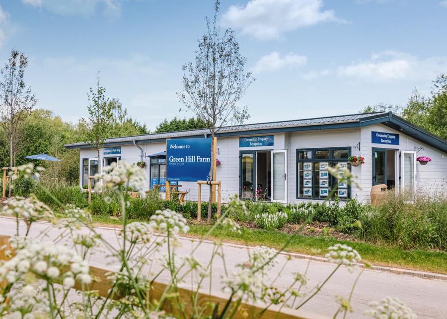 reception at green hill farm holiday village